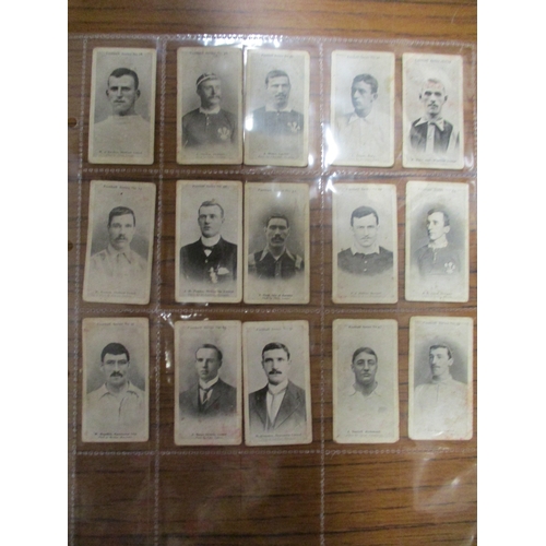 28 - Collection of part sets with Carreras 1938 Film Stars 2nd series (60) and Wills 1902 Football Series... 