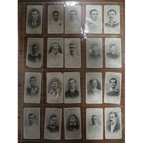 28 - Collection of part sets with Carreras 1938 Film Stars 2nd series (60) and Wills 1902 Football Series... 