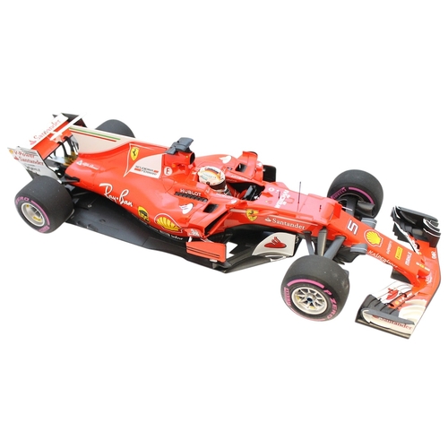 305 - BBR Models. 1:18 scale model of the Ferrari F1 SF70-H G.P. Australia 2017 Sebastian Vettel. Mint in ... 