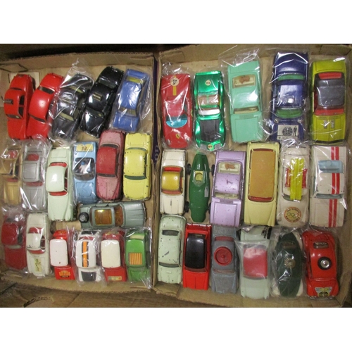 313 - Corgi. Unboxed collection including buses, car loaders, cars, ice cream vans, taxi's, trucks etc gen... 