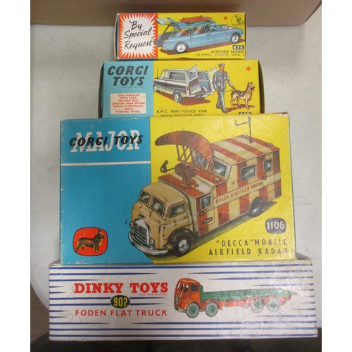 316 - Corgi. Range of vehicles, generally good plus to excellent in good plus to excellent boxes, with B.M... 