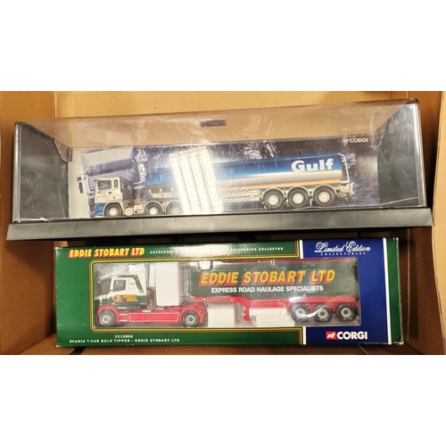 318 - Corgi. Collection of buses, vans, trucks etc. generally mint in mostly excellent boxes and similar u... 