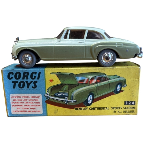 327 - Corgi. Range of Corgi toys model cars, generally very good in very good boxes, including 436 Citroen... 