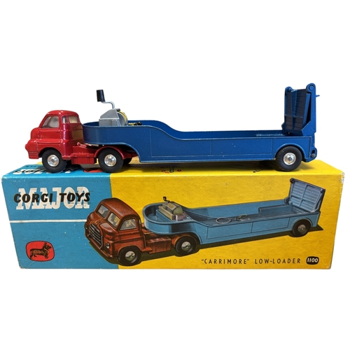 337 - Corgi. Range of Major Corgi Toy model vehicles, generally very good in very good boxes, with 1100 19... 