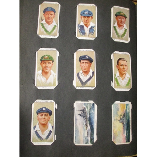 33A - Collection in stock books with sets majority Players with ranges from Association Cup Winners, Crick... 