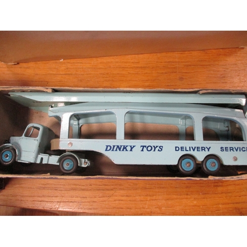 349 - Dinky. Collection including boxed Pullmore Car Transporter No 982 plus unboxed with some other range... 