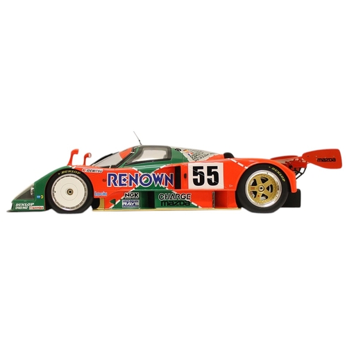 401 - TSM Model. 1:12 scale resin model of the 1991 Mazda 787B #55 Le Mans 24Hrs winner, Mint in excellent... 