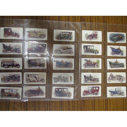 41 - Lambert & Butler. Complete set in plastic sleeves with 1908 Motors, generally good. Cat. £875. (See ... 