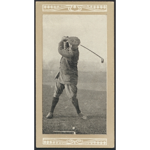 42 - Marsuma. Complete set in plastic sleeves with 1914 Famous Golfers and Their Strokes generally good t... 