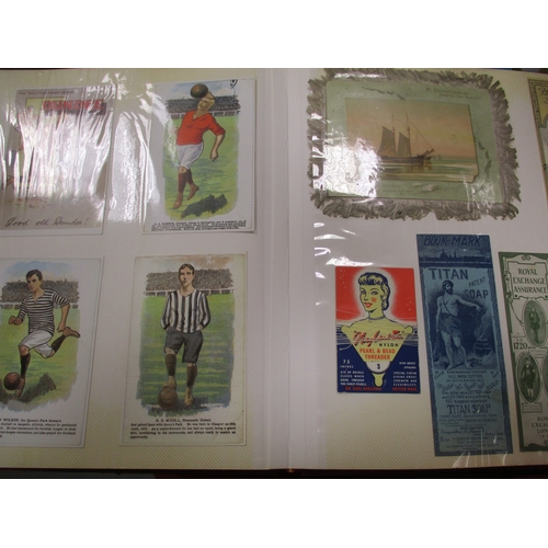 54 - Collection with trade cards including James Bond, Lord of The Rings, Playboy, The Simpsons, The Walk... 