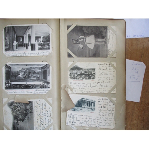 57 - Misc. coln. loose and in albums with range of UK topo. some sorted by county incl. street scenes of ... 