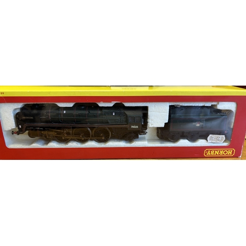 573 - OO gauge collection of locomotives, generally excellent in boxes of mixed condition, including, Bach... 