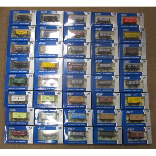 677 - Dapol. Range of OO gauge wagons, generally mint in excellent to near mint boxes. Qty 40 (B)