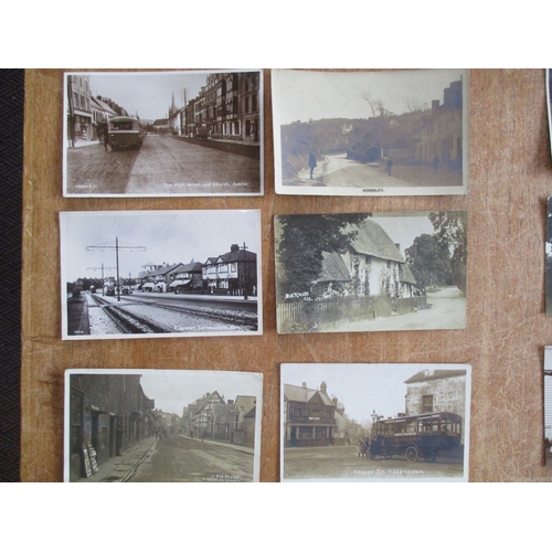 69 - Misc. coln. of loose cards with better R.Ps incl. entrance to park Perry Barr, Secondary School Wood... 