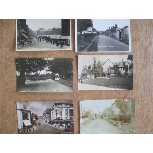 69 - Misc. coln. of loose cards with better R.Ps incl. entrance to park Perry Barr, Secondary School Wood... 