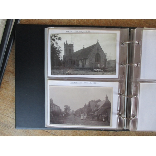 74 - Misc. coln. in 5 small modern albums of Gloucestershire, Derbyshire, Warwickshire and Worcestershire... 