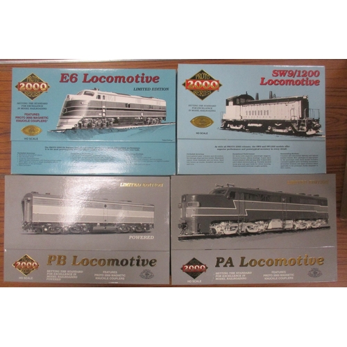 757 - Life-Like Trains. Range of HO gauge Proto 2000 Series locomotives, generally near mint to mint in ex... 