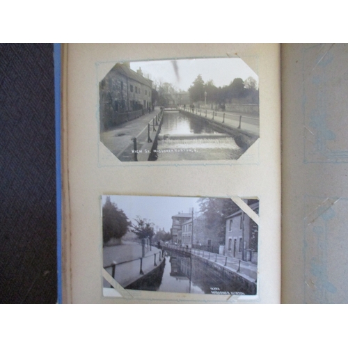 77 - Misc. coln. in vintage albums with better R.Ps of Midsomer Norton incl. Silver St., North Rd., Marke... 