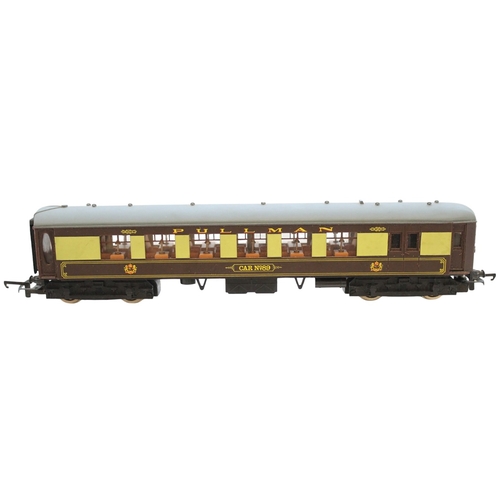 796 - Wrenn. W3006/7A OO gauge BR 'Brighton Belle' 3051 brown & cream 2-car set, near mint in near very go... 