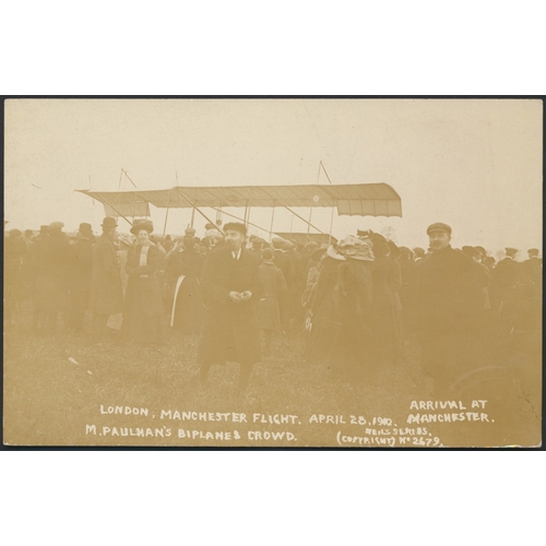 89 - Lancashire. Manchester and surrounding coln. in modern album with good range of R.Ps. incl. the Empi... 