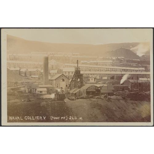 91 - Wales. Coln in modern album of Pennygraig, Trealaw, Porth and area, with plenty of better cards incl... 