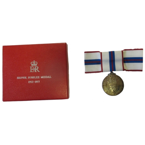 39 - 1977 Jubilee Medal, general issue, unnamed as issued, mounted on lady’s bow riband, in Royal Mint ca... 