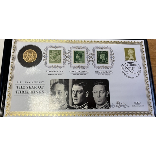 447 - Investment Gold Lot - Documents Required. Tristan da Cunha. 2021 '85th Anniversary of the Year of Th... 