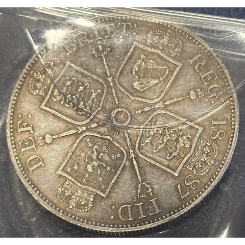 612 - Collection of worldwide coinage, in boxes and albums, generally very fine with some better including... 