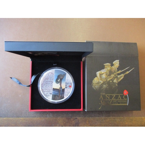 636 - Australia. 2015 ANZAC $30 boxed silver proof FDC. (T)