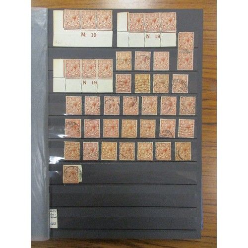 251 - KGV M/U coln in one volume, incl 1912-24 set mostly U with many dupl, 1918-19 Seahorses set U, and 1... 