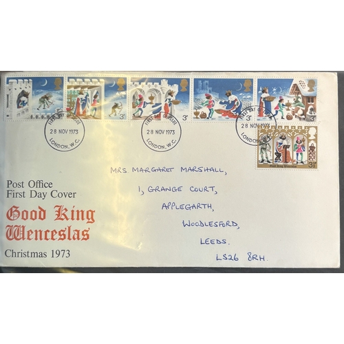 42 - Middle to modern period misc world coln in 4 large FDC albums, schoolboy albums and loose, incl GB F... 