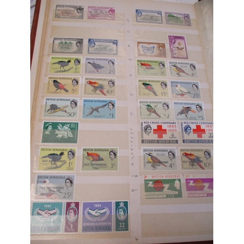 104 - British Honduras. QEII, apparently UM coln in single stockbook, with useful sets incl 1953-62 set UM... 