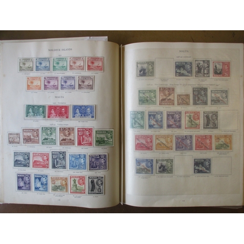 11 - KGVI BC M coln in SG KGVI album, incl 1939-48 Aden set M, 1938-53 Ascension set M, 1951 GB Festival ... 