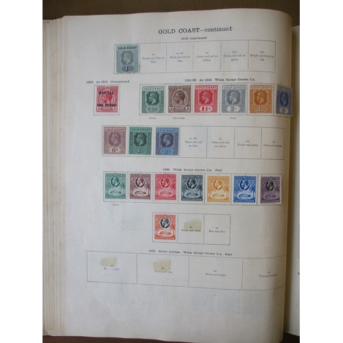 12 - QV-KGV BC M coln in SG New Ideal album, remaindered but with many good part sets, incl British Somal... 