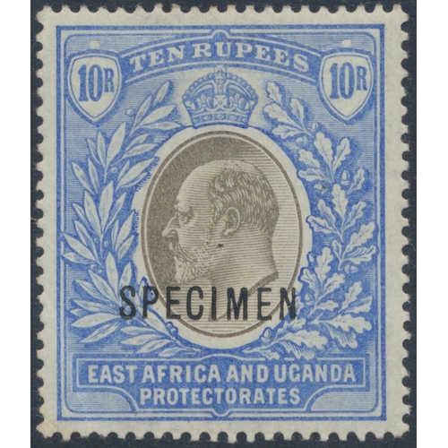 135 - Kenya, Uganda and Tanganyika. QV-QEII M/U coln in a single binder, incl 1890 ½d on 1d unused, 1890-9... 