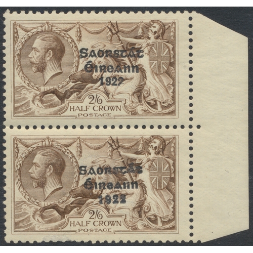 192 - Ireland. M/U coln in 3 Safe albums, incl 1922 Dollard set large part o.g. and U, incl 2s.6d M (with ... 