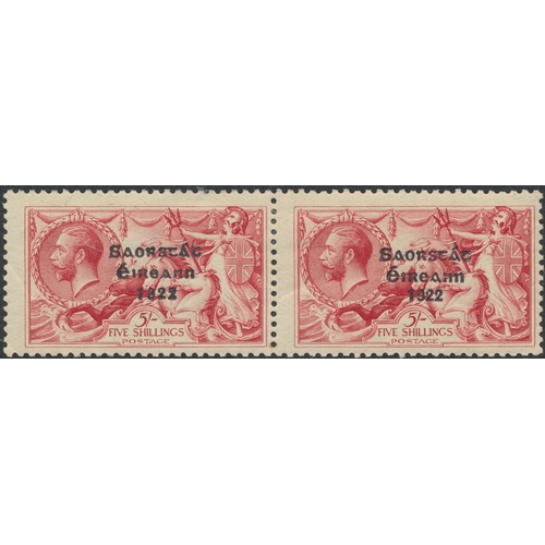 192 - Ireland. M/U coln in 3 Safe albums, incl 1922 Dollard set large part o.g. and U, incl 2s.6d M (with ... 