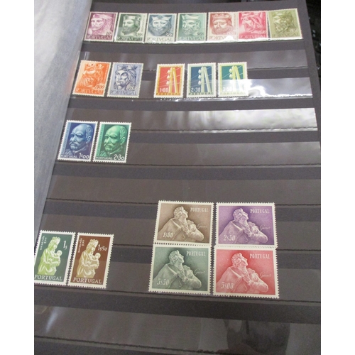 202 - Portugal. Mainly modern M/UM misc coln incl Portugal, Azores, and Madeira, in 4 large stockbooks. Wi... 