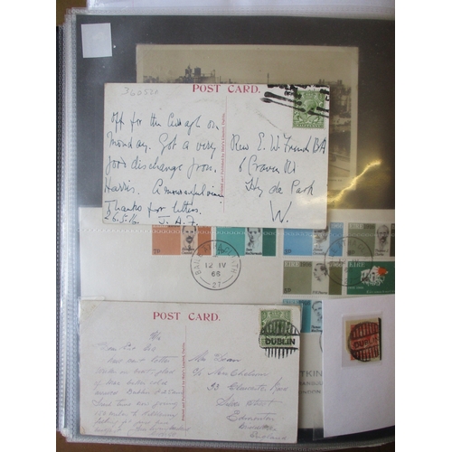 229 - Ireland. A most interesting postal history coln covering the Irish Independence movement, incl cover... 