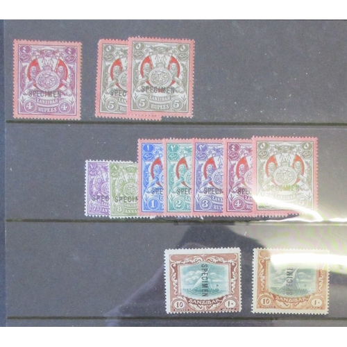 5 - British Africa. QV-KGV M/U seln in a single binder, incl 1917-21 Tanganyika set to 5r M and further ... 