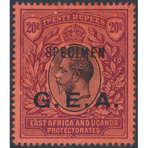 5 - British Africa. QV-KGV M/U seln in a single binder, incl 1917-21 Tanganyika set to 5r M and further ... 