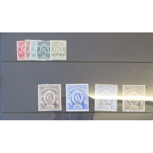 5 - British Africa. QV-KGV M/U seln in a single binder, incl 1917-21 Tanganyika set to 5r M and further ... 