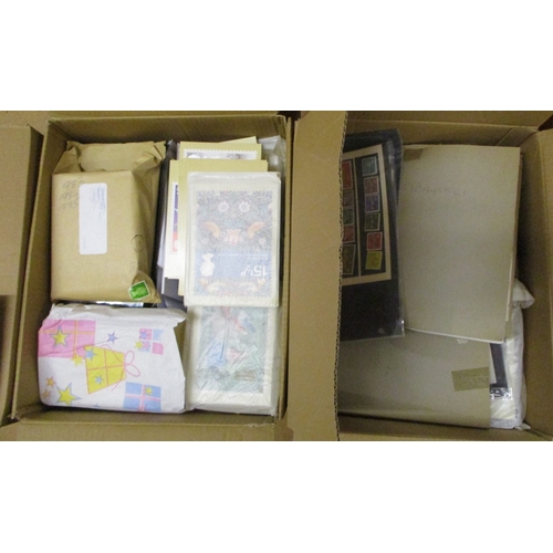 55 - Large and untidy world miscellaneous accumulation in albums, stockbooks, and loose, incl GB with PHQ... 