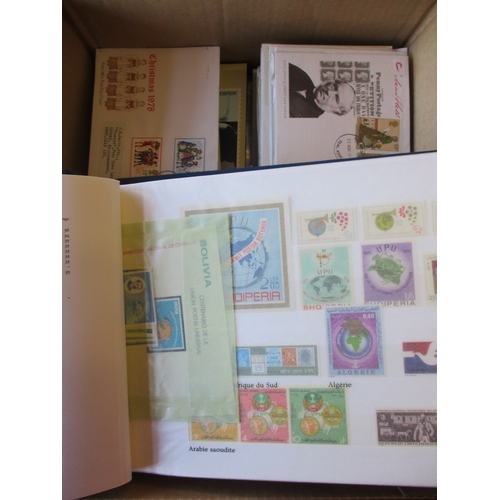 64 - Large range of mixed world material in numerous albums, stockbooks and loose, incl modern mint issue... 