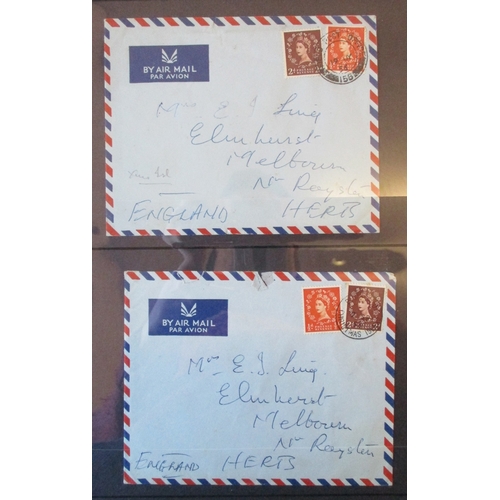 79 - Hydrogen Bomb Tests. Seln of Operation Grapple covers, all to the same addressee, incl 1956 Christma... 