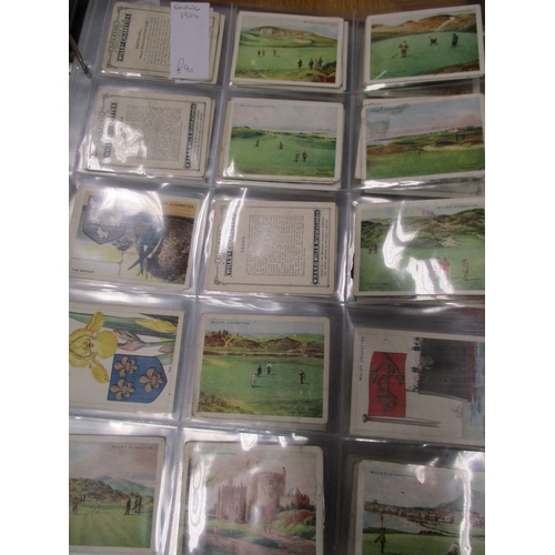 1 - Collection with part sets including Gallaher British Naval Series (29), Famous Footballers (45), Int... 