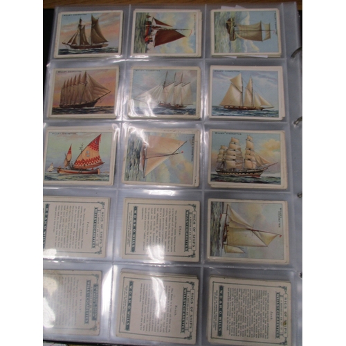 1 - Collection with part sets including Gallaher British Naval Series (29), Famous Footballers (45), Int... 