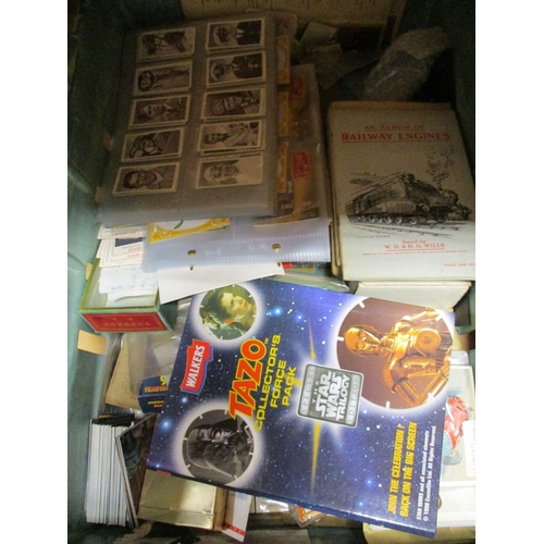 1 - Collection with part sets including Gallaher British Naval Series (29), Famous Footballers (45), Int... 