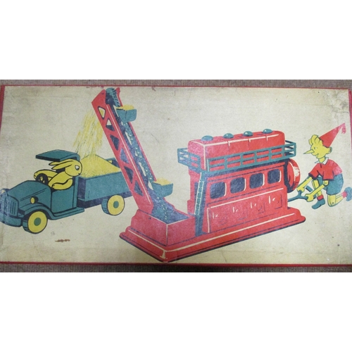 109 - Vintage windup USSR elevator loader Apt 1044-y generally good plus. (½B)