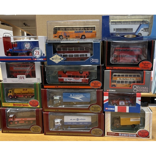 151 - Collection of mostly model vehicles and vehicle kits, generally excellent in excellent boxes where a... 